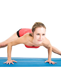 Image showing Yoga woman