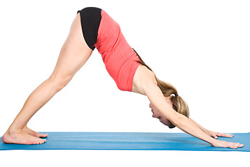 Image showing Yoga woman