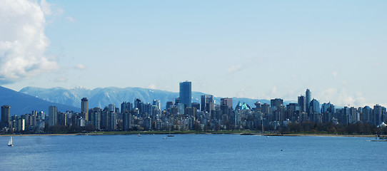 Image showing Sky line Vancouver