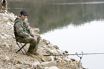 Image showing Fisherman