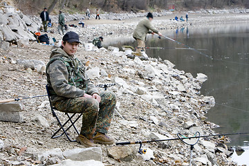 Image showing Fisherman