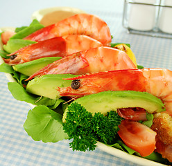 Image showing Shrimp And Avocado Salad