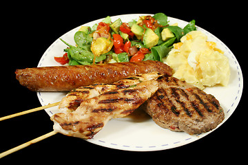 Image showing BBQ Lunch