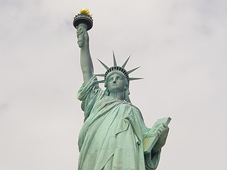 Image showing statue of liberty