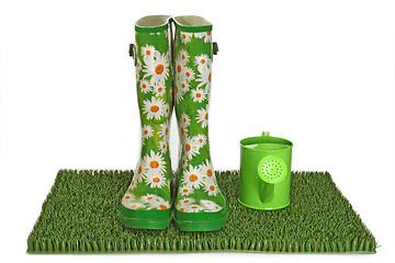 Image showing Rubber boots