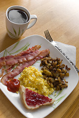 Image showing Big Delicious Breakfast