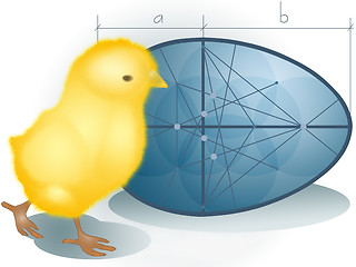 Image showing chicken and egg