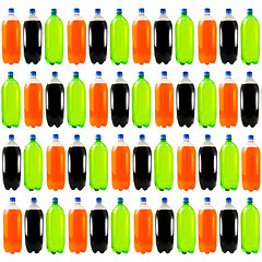 Image showing Soda Bottle Background