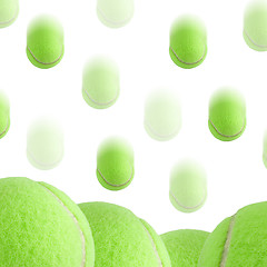 Image showing Tennis Ball Background