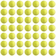 Image showing Tennis Ball Background