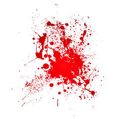 Image showing bloody splat