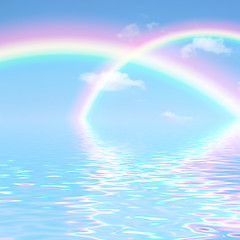 Image showing Double Rainbow Fantasy