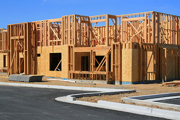 Image showing Buildings Under Construction