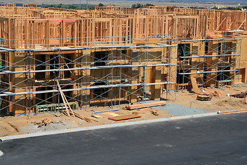 Image showing Buildings Under Construction