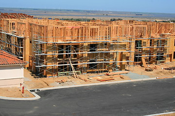 Image showing Buildings Under Construction