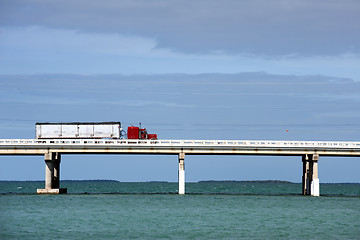 Image showing Red truck