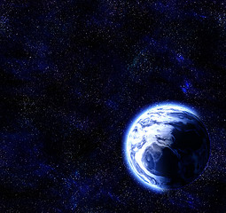 Image showing planet in space