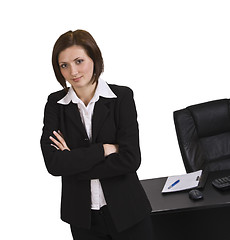Image showing Portrait of a businesswoman