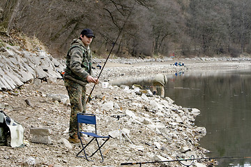 Image showing Fisherman