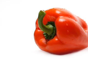 Image showing Orange bulgarian pepper part five