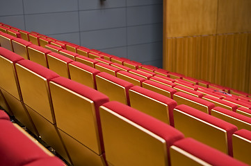 Image showing Rows of seats