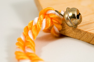 Image showing Bell on rope