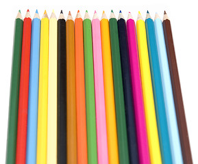 Image showing colored pencils