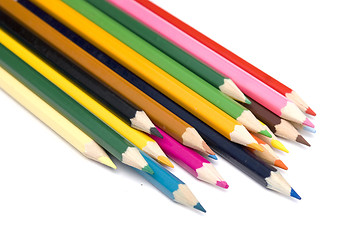 Image showing colorful pencils