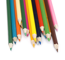 Image showing colored pencils