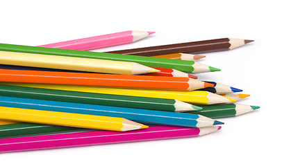 Image showing colored pencils