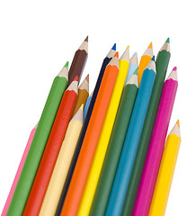 Image showing colored pencils