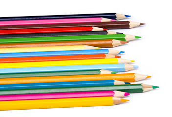 Image showing colored pencils