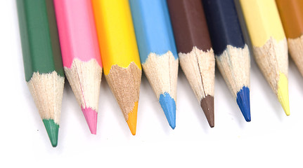 Image showing colored pencils