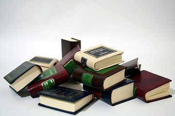 Image showing Bunch of books
