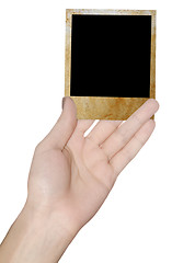 Image showing photo in a hand