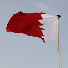 Image showing Bahraini flag