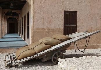 Image showing Traditional handcart