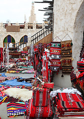 Image showing Traditional Arab textiles