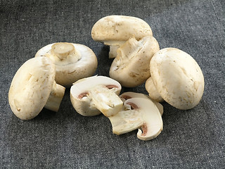 Image showing fresh champignon 