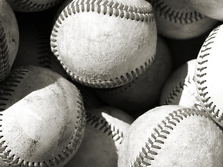 Image showing bucket of balls