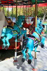 Image showing Carousel Horses