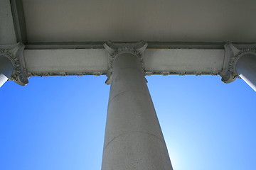 Image showing Tall Columns