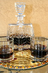 Image showing Crystal Beverage Set
