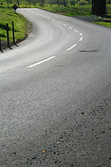 Image showing Curvy Road