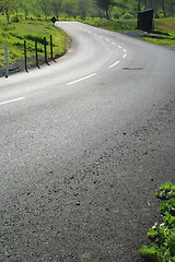 Image showing Curvy Road