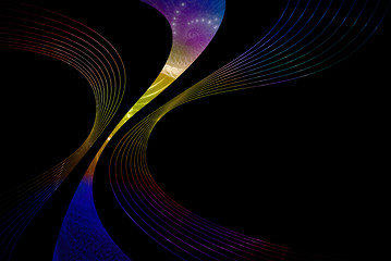 Image showing Abstract Wires Background