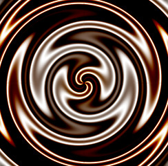 Image showing Dark Chocolate Swirl