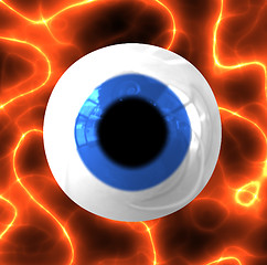 Image showing Cool 3d Eye