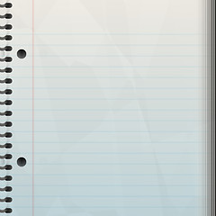 Image showing spiral notepad