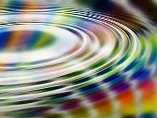 Image showing Rainbow Ripples